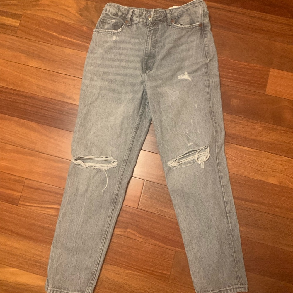 Zara mom jeans
